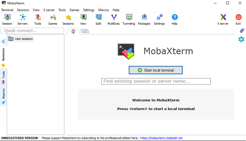 install mobaxterm on windows